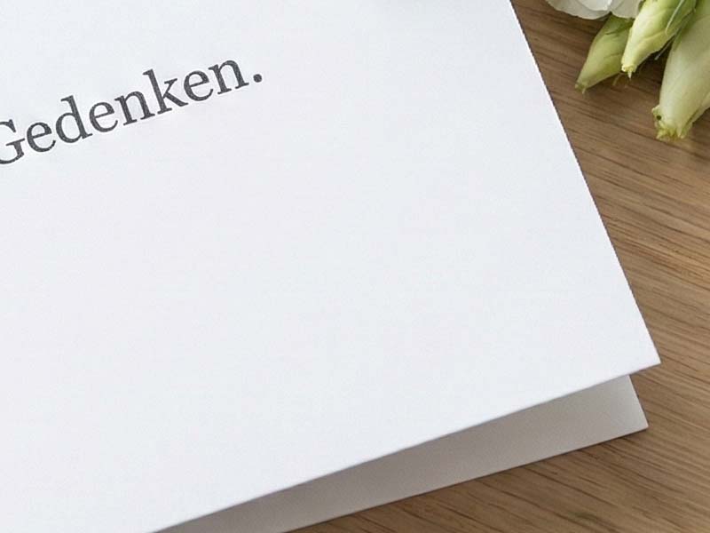 Papierbeispiel Bilderdruck